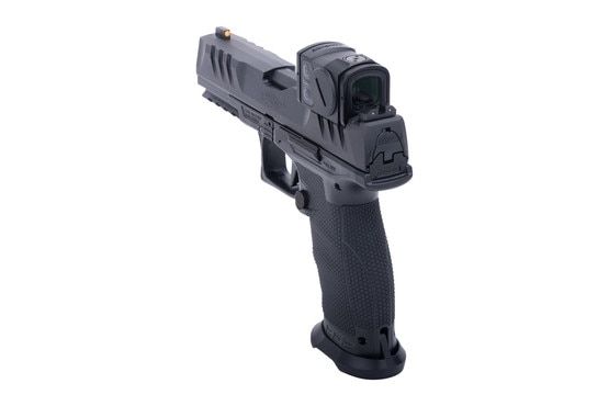 Walther PDP FS Professional ACRO 9mm Pistol includes an Aimpoint ACRO red dot sight